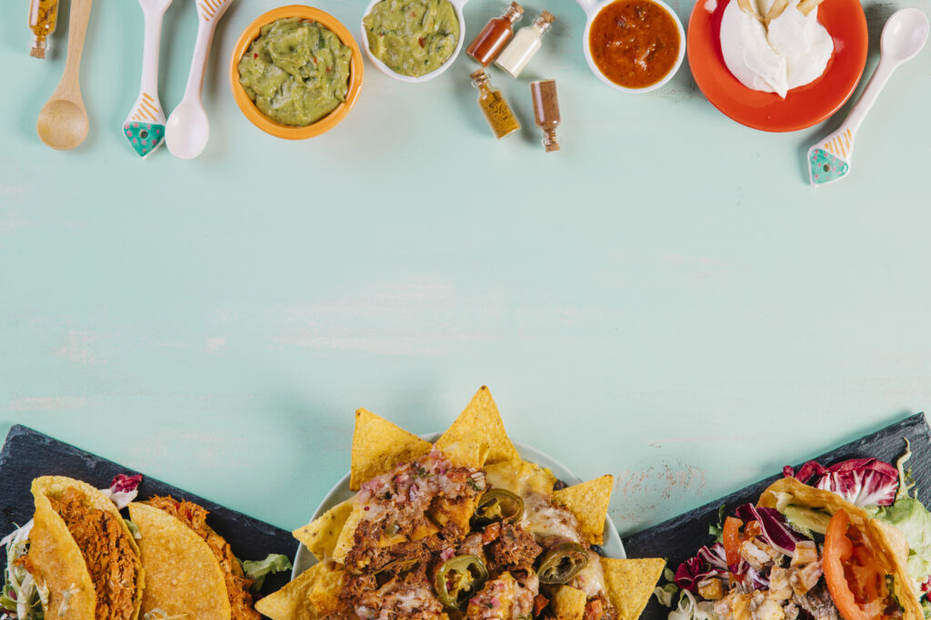 The Best Tacos Are Right Here - Mexican food and sauces